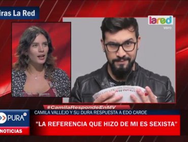 Camila Vallejo y su dura respuesta al chiste de Edo Caroe en Viña 2016