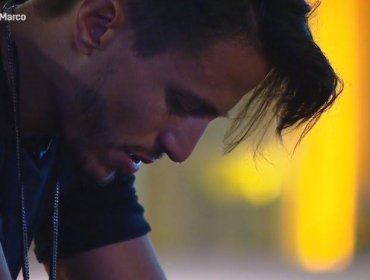 Marco no pudo contener las lágrimas por Aylén