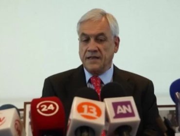 Sebastián Piñera y Ley Royalty: "Las leyes tributarias son iniciativas del gobierno"