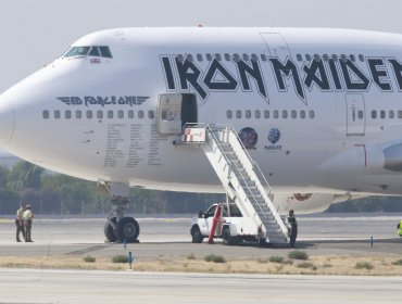 El accidente del avión de Iron Maiden en Imágenes