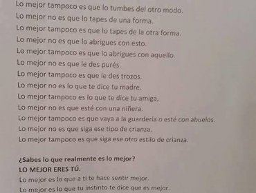 Un pediatra escribió este consejo para madres primerizas e Internet se volvió loco