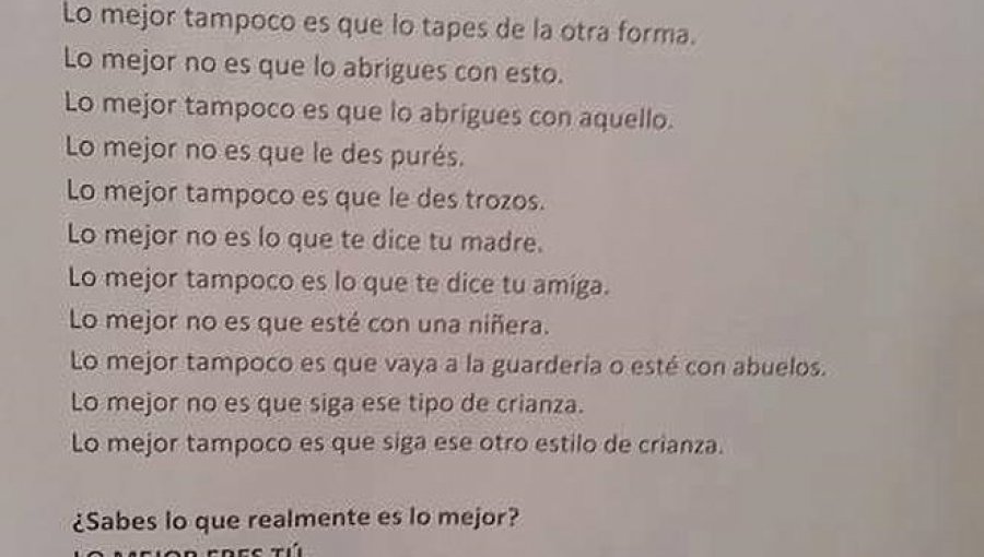 Un pediatra escribió este consejo para madres primerizas e Internet se volvió loco