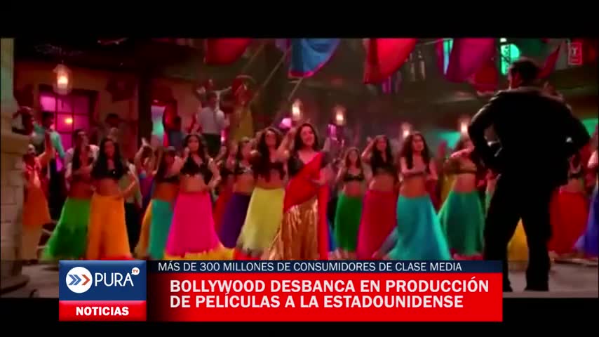 Bollywood desbanca en producción de películas a la estadounidense