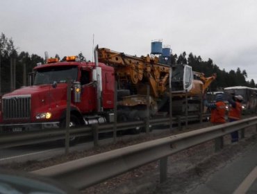 Gremios forestales protestan por violencia en la Araucanía