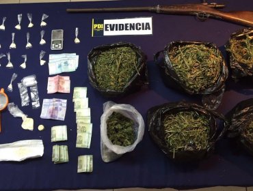 Vendían droga en un kiosko