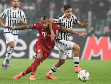 Champions: Prensa alemana alabó el desempeño de Vidal frente a la 'Juve'