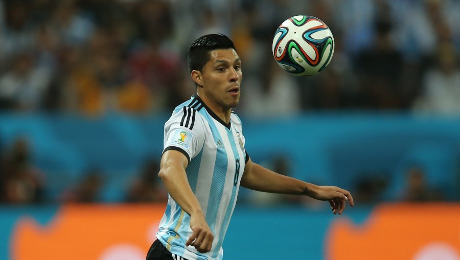 Enzo Pérez es baja en Argentina para el duelo ante Chile