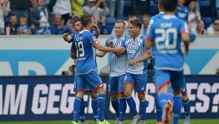 Eduardo Vargas volvió al gol en triunfo de Hoffenheim