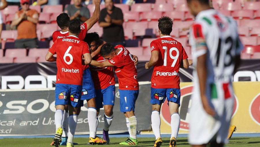 Universidad Católica venció a Palestino y alcanzó la cima del Clausura