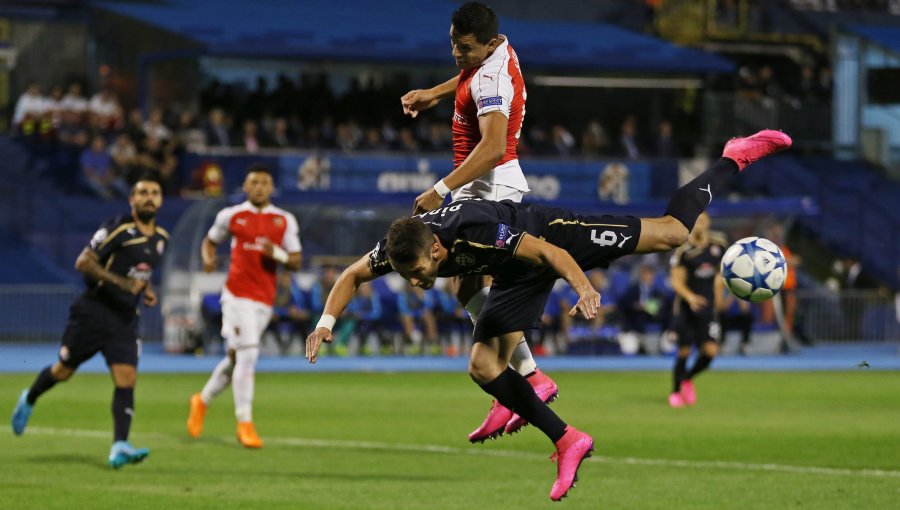 Dinamo Zagreb de Ángelo Henríquez cayó en la liga croata