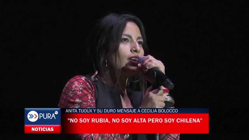 Anita Tijoux y su duro mensaje a Cecilia Bolocco en la Vendimia de Curicó