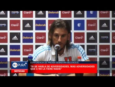 Conferencia de prensa técnico azul tras Superclásico: "Si se habla de adversidades, mas adversidades que U no la tiene nadie"