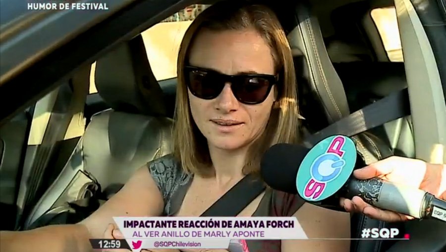 Amaya Forch sorprendida por regalo de Amaro a su novia