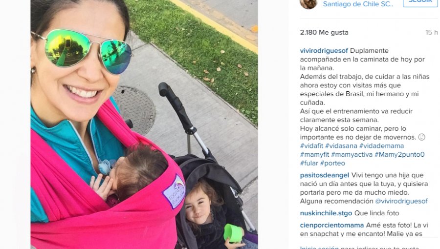 Vivi Rodrigues comparte enternecedora imagen en Instagram