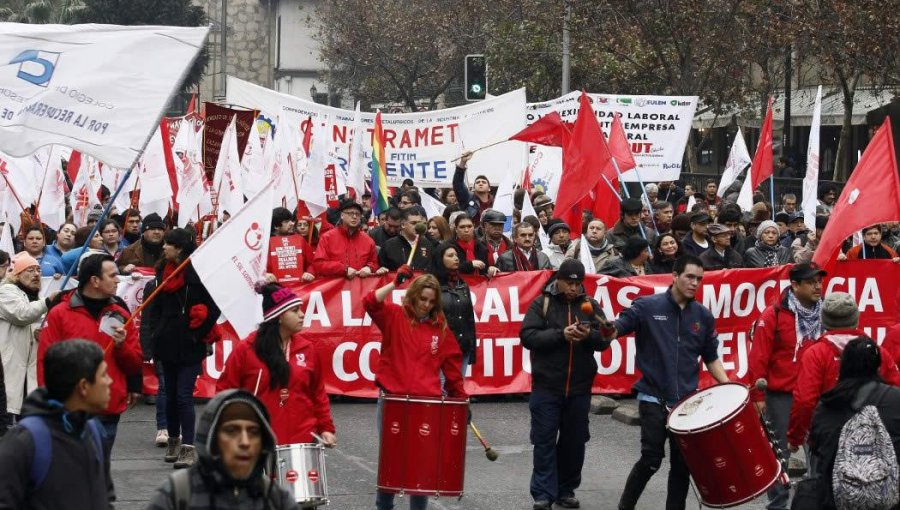 Las razones y exigencias del paro nacional de la CUT