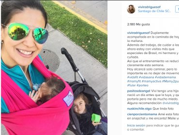 Vivi Rodrigues comparte enternecedora imagen en Instagram