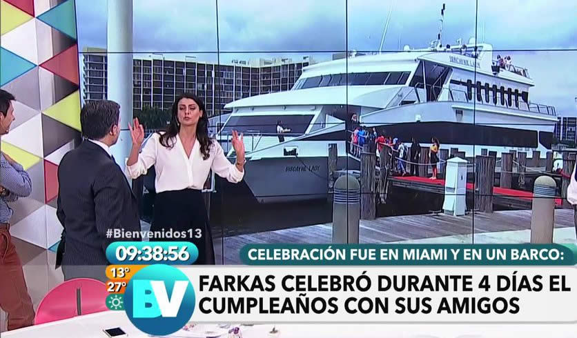 Tonka entrega detalles del alocado cumpleaños de Farkas