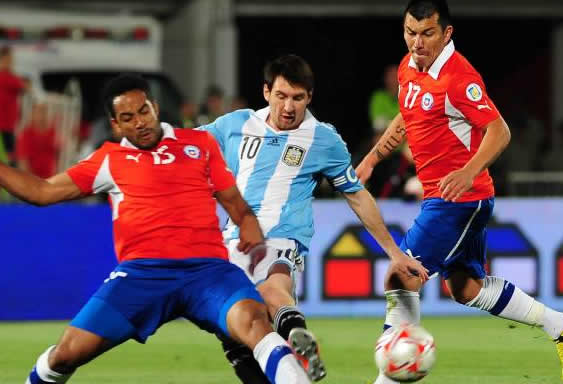 Hora del Partido Chile vs Argentina