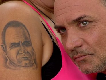 Luis Jara conoció a la mujer que se tatuó su rostro