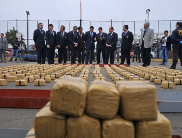 Operativo policial incauta 1.300 millones de pesos en marihuana prensada