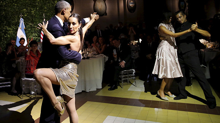 Problemas de pareja le trajo a la mujer que bailó tango con Obama