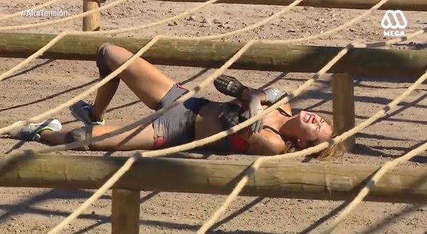 Ingrid sufre una grave lesión durante la competencia