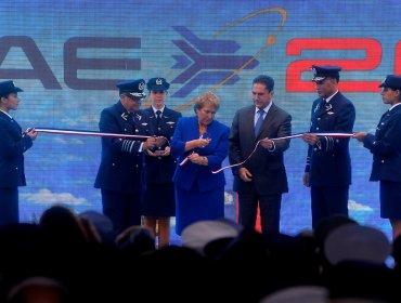 La Presidenta Michelle Bachelet inaugura nueva versión de la FIDAE