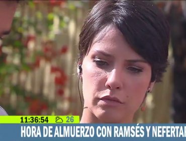 Así fue la visita de "Ramsés" y "Nefertari" en el "Buenos días a todos"
