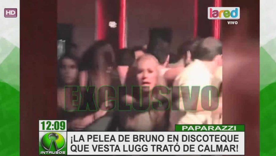 Vesta Lugg y Bruno Zaretti protagonizan altercado en discoteque