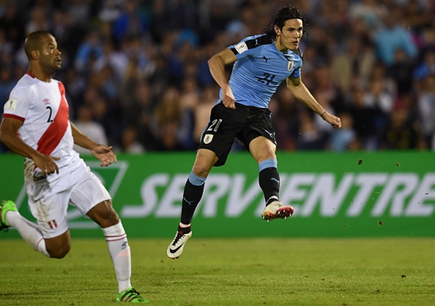 Cavani llevó a Uruguay hasta lo más alto de las Eliminatorias