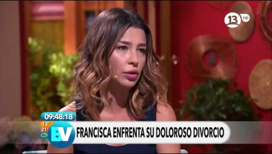 Francisca Merino enfrentó en vivo su doloroso divorcio