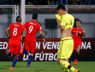 Las mejores imágenes del gran triunfo de Chile ante Venezuela