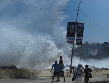 Armada de Chile pronostica fuertes marejadas para esta semana