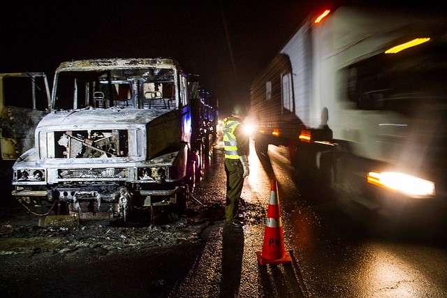 Nuevo atentado incendiario en La Araucanía