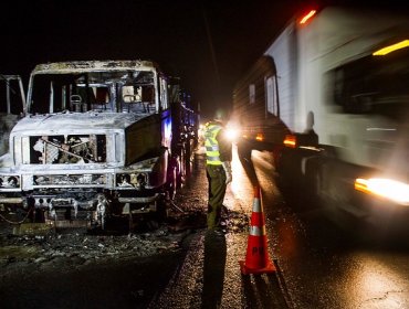 Nuevo atentado incendiario en La Araucanía