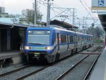 Metro Valparaíso vuelve a funcionar en frecuencia de 6 minutos en hora punta