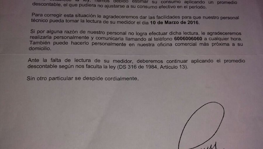 Piden a Esval corregir cobros excesivos por consumo de agua no medido en la provincia de San Antonio