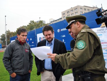 Intendente Metropolitano informó de cortes de calles por la Maratón de Santiago