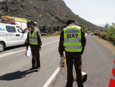 Dos muertos y diez heridos deja un choque en carretera en Antofagasta