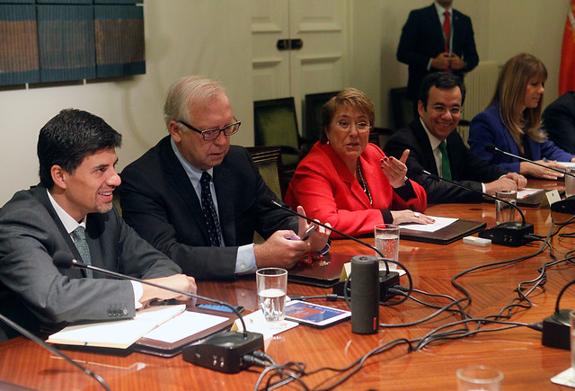 Bachelet preside este lunes consejo de gabinete