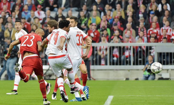 Champions: Arturo Vidal le dio el triunfo al Bayern Münich sobre el Benfica