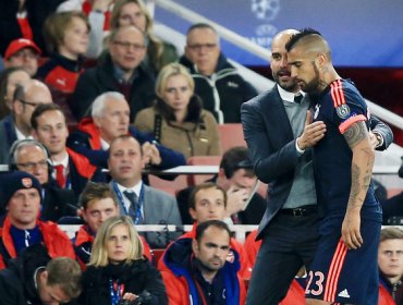 Guardiola elogió a Arturo Vidal: “Nos contagia con su energía”