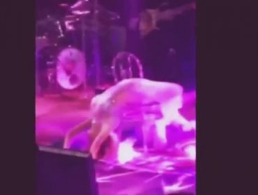 El tremendo Fail de Gloria Trevi se vuelve viral tras caída en show de Texcoco