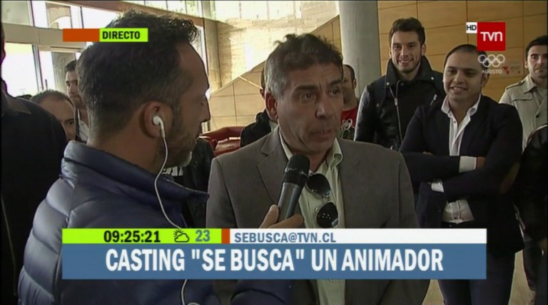 Primo de Camiroaga sorprende en casting del "Buenos días a todos"