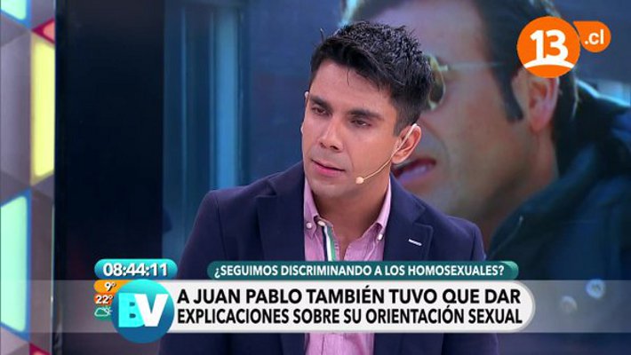 Juan Pablo Queraltó reveló que tuvo que dar explicaciones sobre su sexualidad