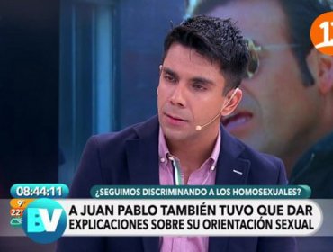 Juan Pablo Queraltó reveló que tuvo que dar explicaciones sobre su sexualidad