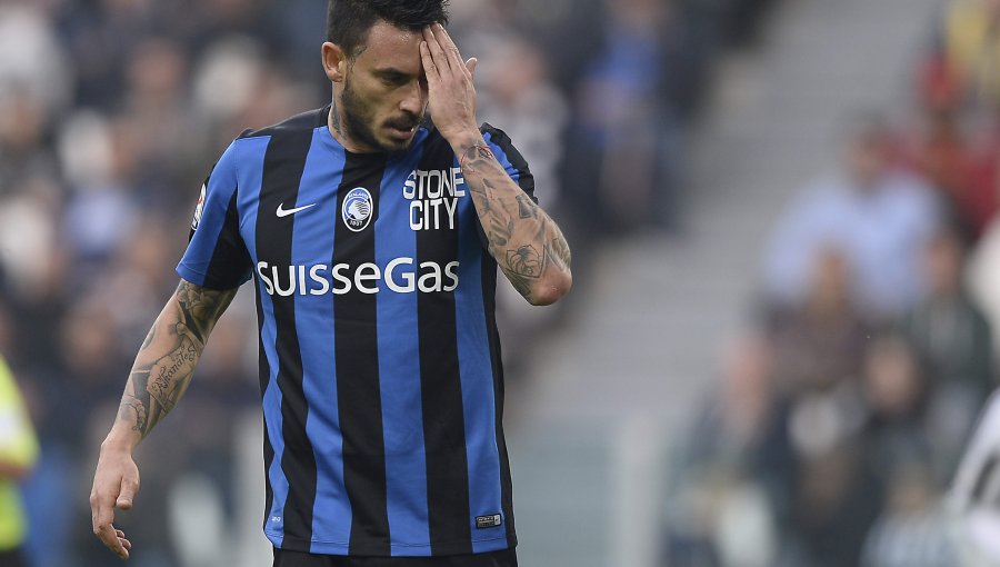 Pinilla vio frenada su racha goleadora en derrota del Atalanta ante Torino