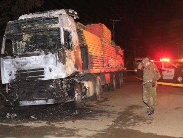 Nuevo ataque incendiario en La Araucanía