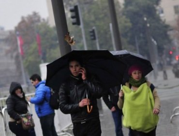 Alerta meteorológica: Frente dejará lluvias este fin de semana en la zona central