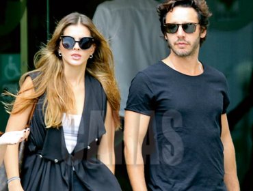 Benjamín Vicuña y ''China'' Suárez disfrutan de su amor en Chile